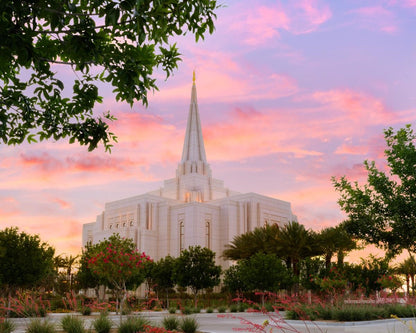 Gilbert Temple Come Seeking Peace Gallery Wrap