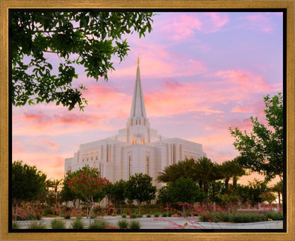 Gilbert Temple Come Seeking Peace Gallery Wrap