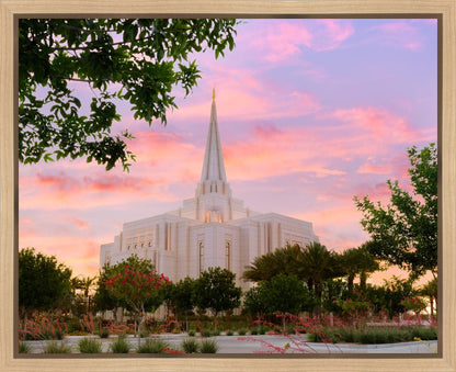 Gilbert Temple Come Seeking Peace Gallery Wrap