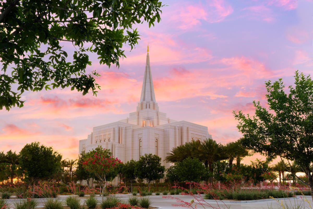 Gilbert Temple Come Seeking Peace Gallery Wrap
