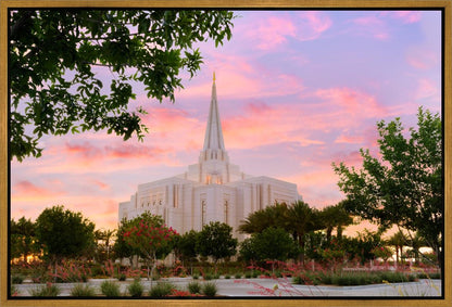 Gilbert Temple Come Seeking Peace Gallery Wrap