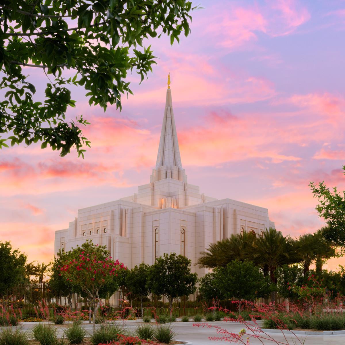 Gilbert Temple Come Seeking Peace Gallery Wrap