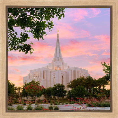 Gilbert Temple Come Seeking Peace Gallery Wrap