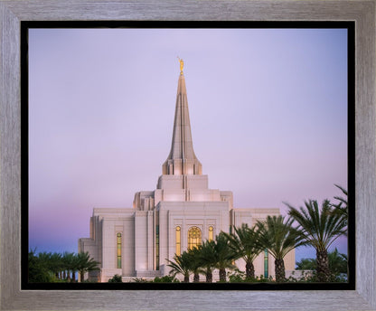 Gilbert Temple The Light Draweth Us To Him Gallery Wrap