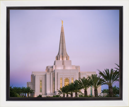 Gilbert Temple The Light Draweth Us To Him Gallery Wrap