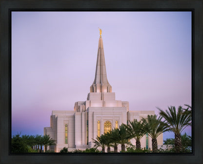 Gilbert Temple The Light Draweth Us To Him Gallery Wrap