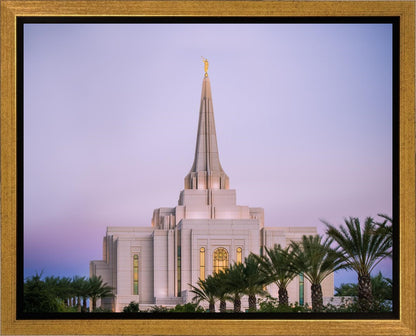 Gilbert Temple The Light Draweth Us To Him Gallery Wrap