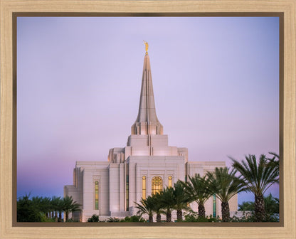 Gilbert Temple The Light Draweth Us To Him Gallery Wrap