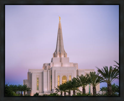 Gilbert Temple The Light Draweth Us To Him Gallery Wrap