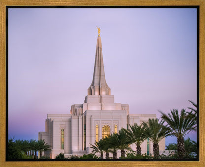 Gilbert Temple The Light Draweth Us To Him Gallery Wrap