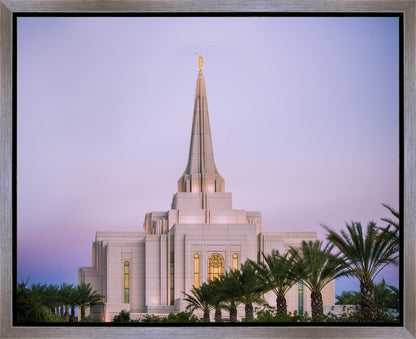 Gilbert Temple The Light Draweth Us To Him Gallery Wrap