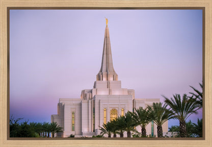 Gilbert Temple The Light Draweth Us To Him Gallery Wrap