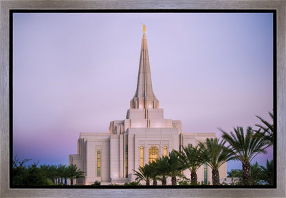 Gilbert Temple The Light Draweth Us To Him Gallery Wrap