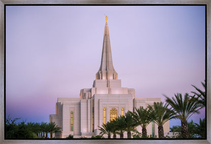 Gilbert Temple The Light Draweth Us To Him Gallery Wrap