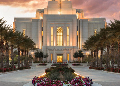 Gilbert Temple Glorified In Light