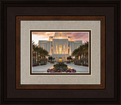 Gilbert Temple Glorified In Light