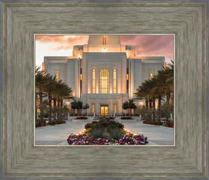 Gilbert Temple Glorified In Light