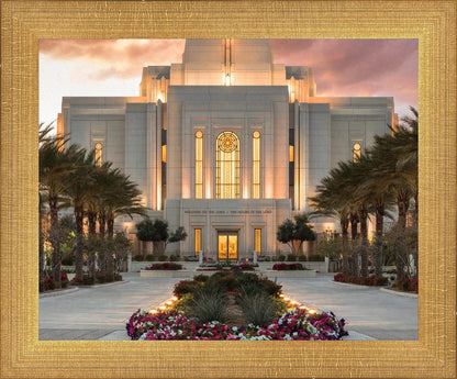 Gilbert Temple Glorified In Light