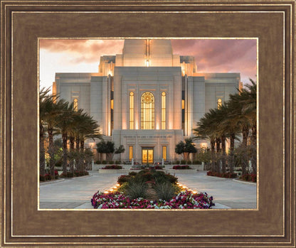 Gilbert Temple Glorified In Light