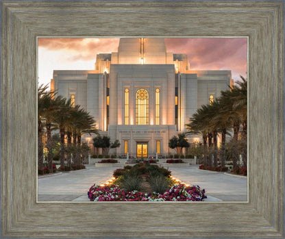 Gilbert Temple Glorified In Light