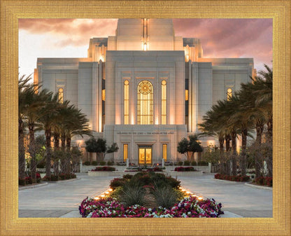 Gilbert Temple Glorified In Light