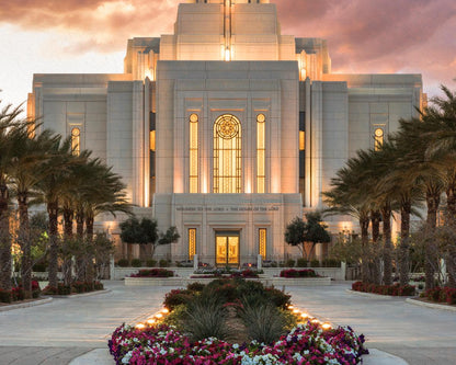 Gilbert Temple Glorified In Light