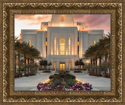 Gilbert Temple Glorified In Light