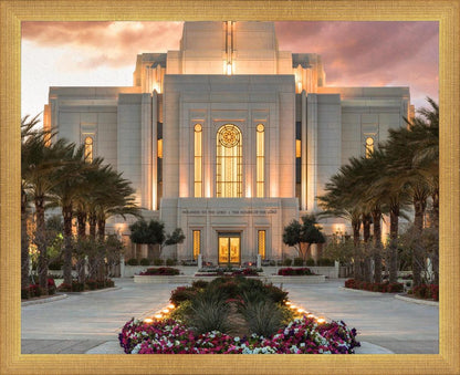 Gilbert Temple Glorified In Light