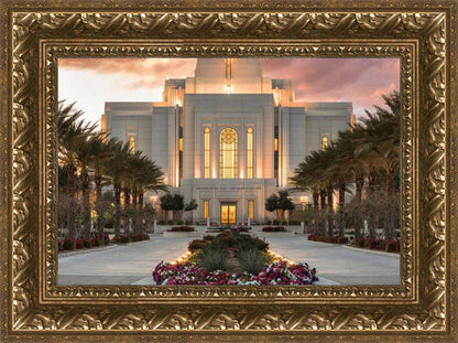 Gilbert Temple Glorified In Light