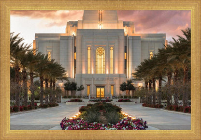 Gilbert Temple Glorified In Light