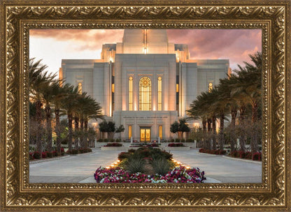 Gilbert Temple Glorified In Light
