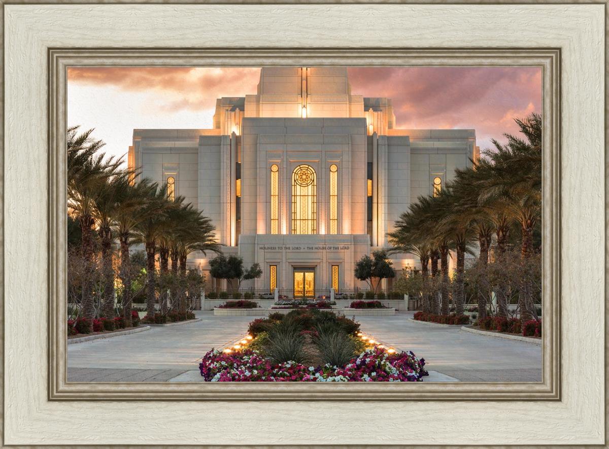 Gilbert Temple Glorified In Light