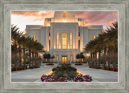 Gilbert Temple Glorified In Light