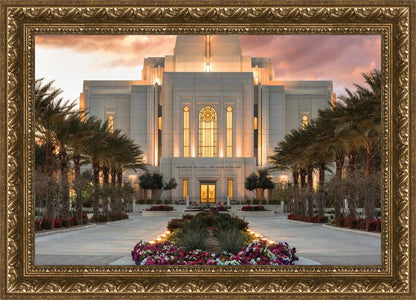 Gilbert Temple Glorified In Light