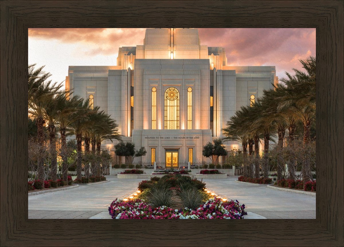 Gilbert Temple Glorified In Light