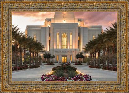 Gilbert Temple Glorified In Light