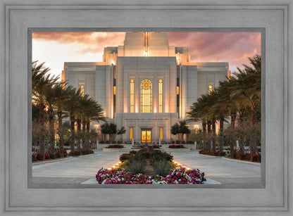 Gilbert Temple Glorified In Light