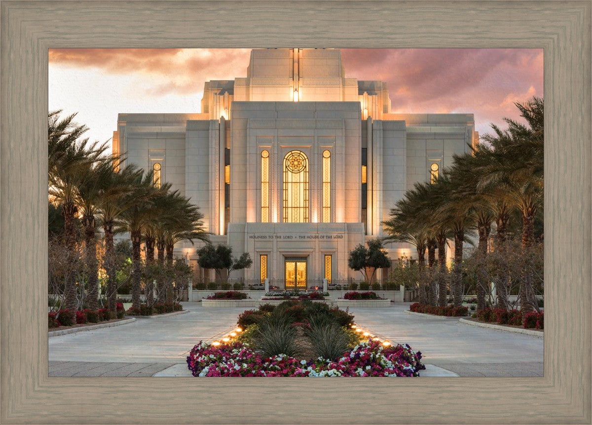 Gilbert Temple Glorified In Light