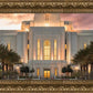 Gilbert Temple Glorified In Light