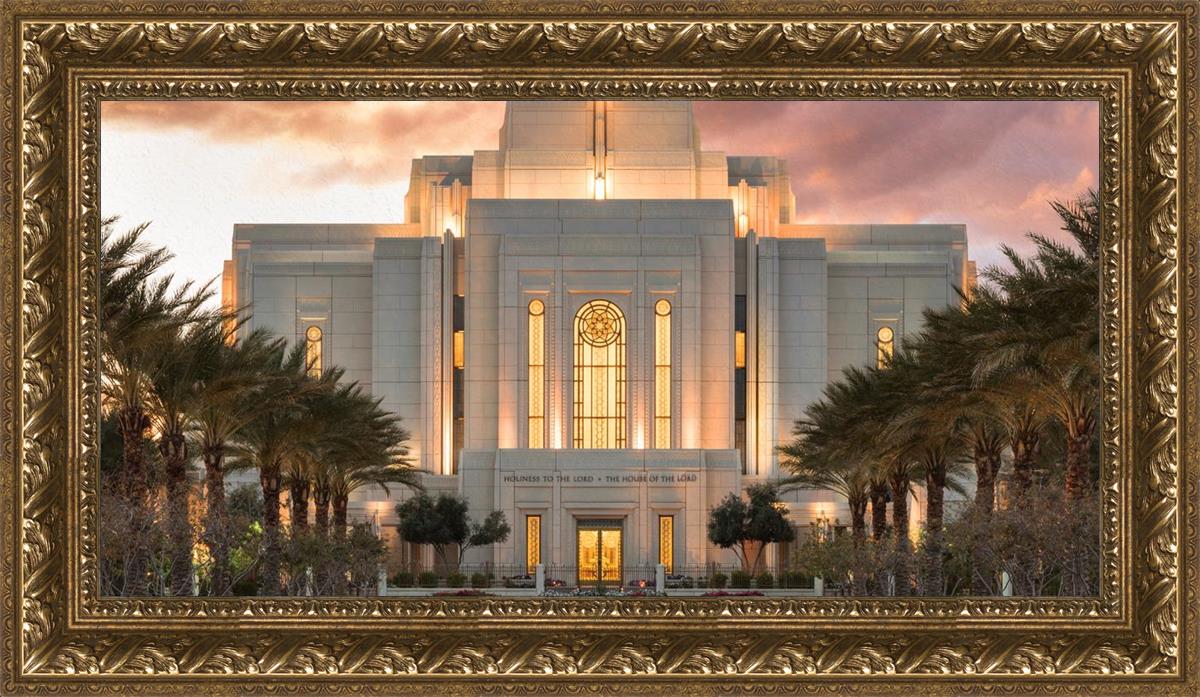 Gilbert Temple Glorified In Light