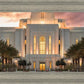 Gilbert Temple Glorified In Light