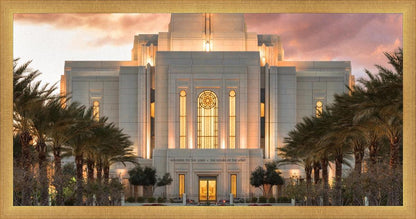 Gilbert Temple Glorified In Light
