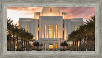 Gilbert Temple Glorified In Light