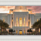 Gilbert Temple Glorified In Light