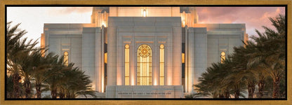 Gilbert Temple Glorified In Light Gallery Wrap