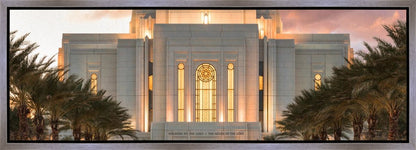 Gilbert Temple Glorified In Light Gallery Wrap