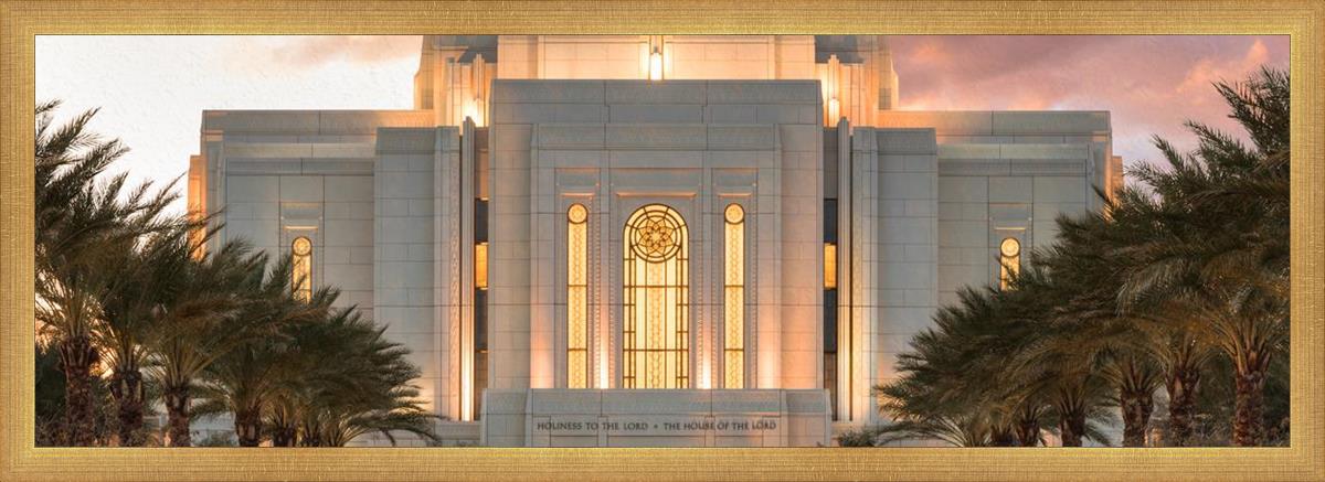 Gilbert Temple Glorified In Light