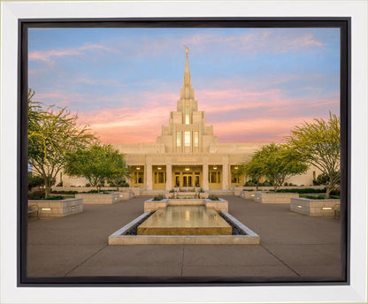 Phoenix Temple And We Shall See Him Gallery Wrap