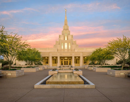 Phoenix Temple And We Shall See Him Gallery Wrap