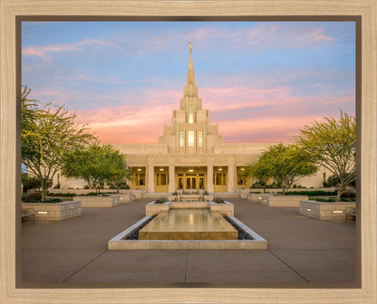 Phoenix Temple And We Shall See Him Gallery Wrap